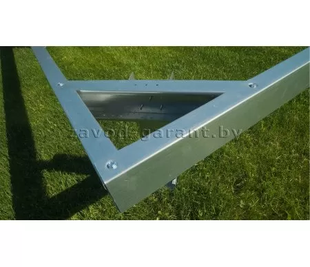 Металлический фундамент для теплицы 3х4 метров