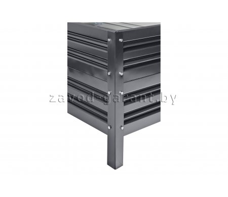 Грядка полимерная "Гарант" Рифленая. Высота 40 см