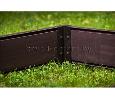 Грядка из ДПК. Высота 16,3 см.