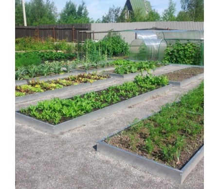 Борт оцинкованный прямой (4 метра)