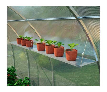 Полка для теплицы боковая универсальная