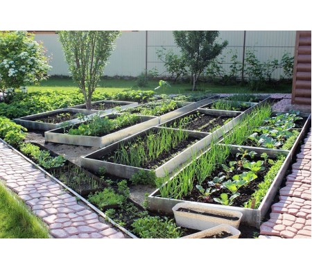 Борт оцинкованный прямой (4 метра)