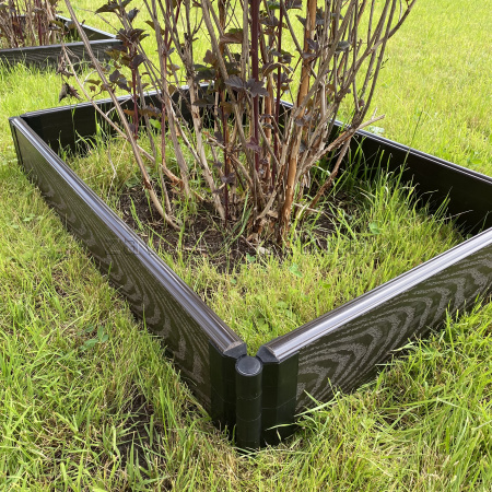 Грядка из ДПК. Высота 15 см.