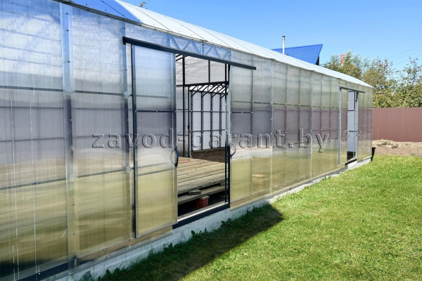 Теплица "ГАРАНТ-ПРЯМОСТЕННАЯ-6"