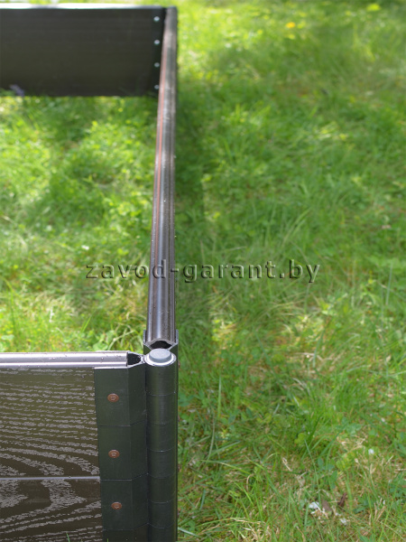 Грядка из ДПК. Высота 30 см.