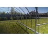 Металлический фундамент для теплицы 3х12 метров