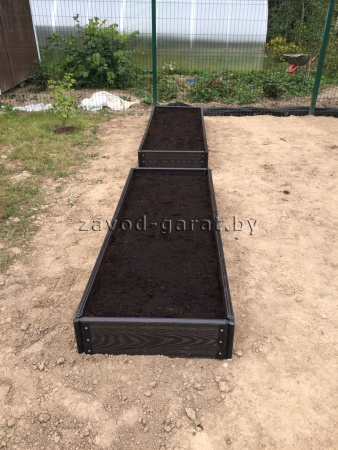 Грядка из ДПК. Высота 22,5 см.